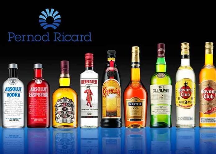 Pernod Ricard wholesale liquor