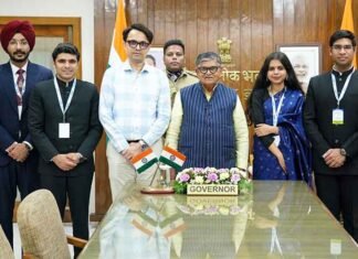 Four Punjab Cadre IAS Probationers Call on Governor Gulab Chand Kataria and Punjab Lok Bhavan Punjab IAS probationers met Governor Kataria