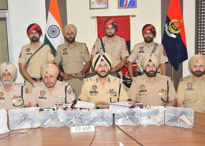 Punjab Police bust a drug and arms smuggling module