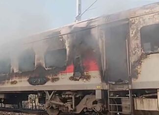 Rajdhani Express fire: Swift emergency evacuation by RPF, rail staff saves 68 passengers in B-1 coach Rajdhani Express fire