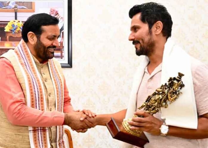 Randeep Hooda met Haryana CM Nayab Singh Saini