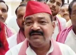 SP MP Ajendra Lodhi Pic