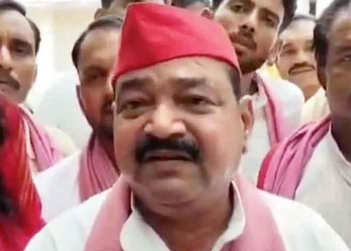 SP MP Ajendra Lodhi Pic
