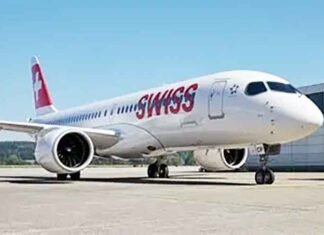 SWISS flight