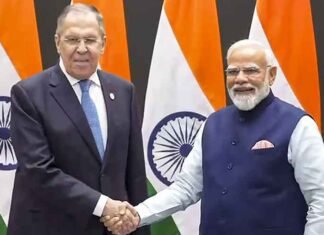 Russian FM calls on PM Modi, discusses situation in Ukraine and West Asia Sergei Lavrov Russian Minister meets PM Modi