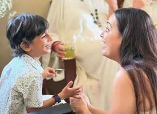 Shabana Azmi shares Dia Mirza with her son Avyaan
