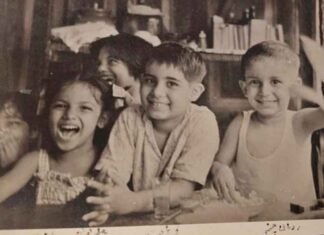 Shabana Azmi shares rare childhood picture from 1955 clicked at the Red Flag Hall