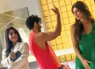 Shahid Kapoor BTS video with Kriti Sanon Rashmika Mandanna