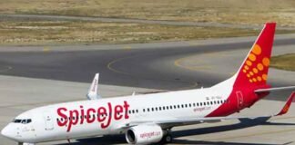 SpiceJet Flight Arrived
