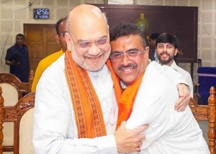 Suvendu Adhikari Amit Shah