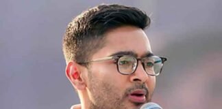 TMC Abhishek Banerjee on mic