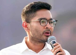 TMC Abhishek Banerjee on mic
