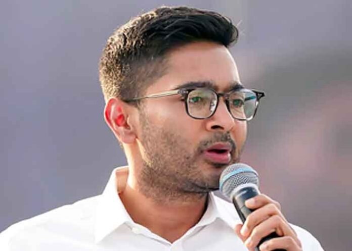TMC Abhishek Banerjee on mic