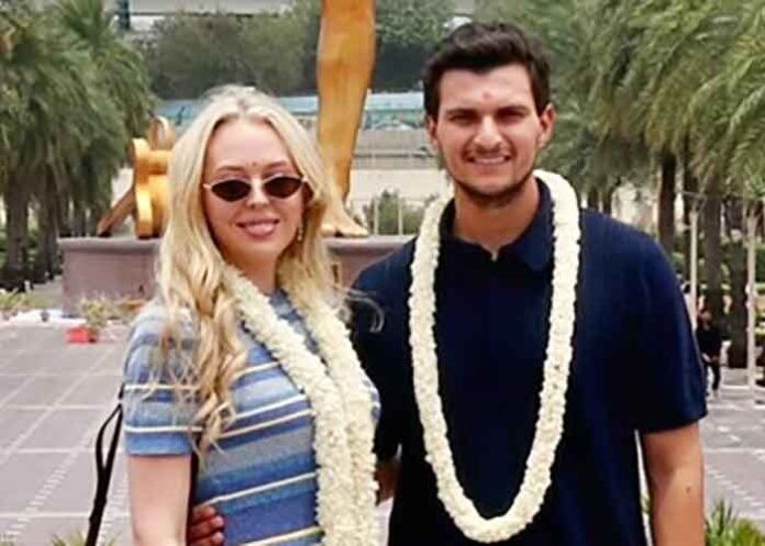 Tiffany Trump and her husband Michael Boulos arrived in India