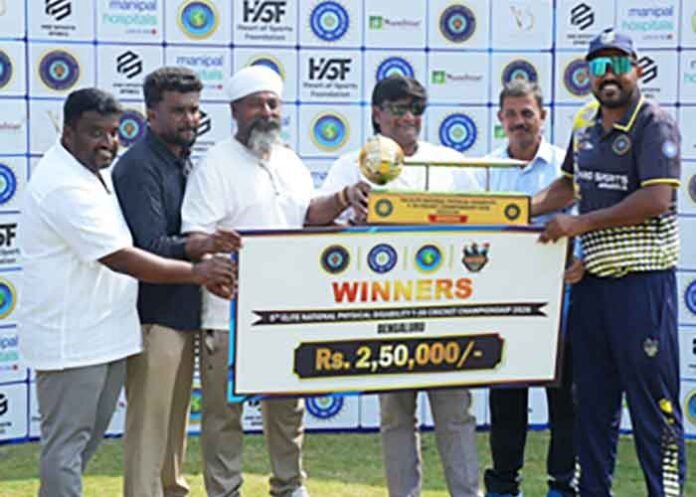 Uttar Pradesh crowned champions of National Divyang T20 Cricket Championship