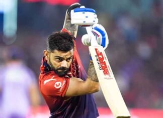 Virat Kohli RCB Batsman Plays