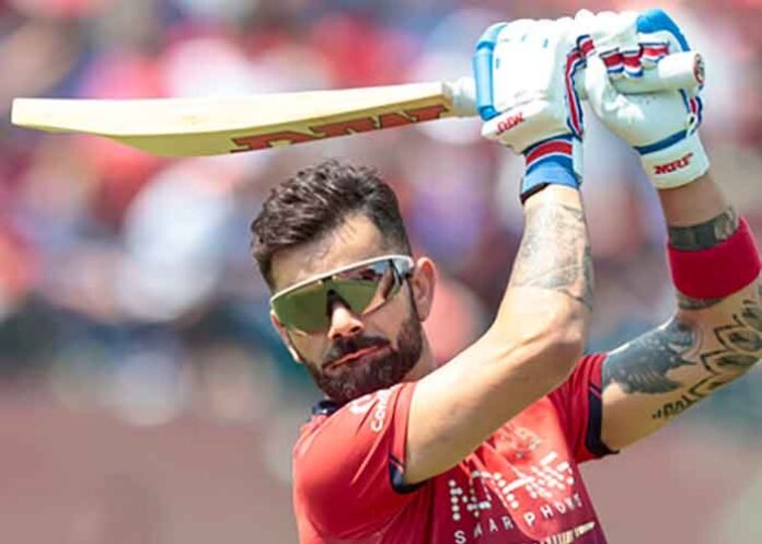 Virat Kohli RCB with the bat