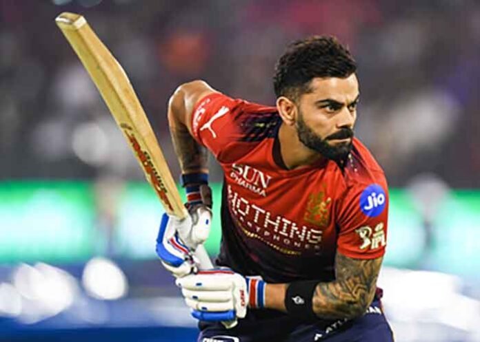 Virat Kohli RCB with the bat