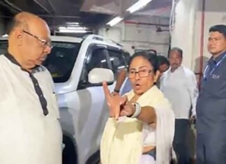 BJP leader shares video of Mamata Banerjee threatening private hospital CEO to get her nephew admitted video of Mamata Banerjee threatening private hospital