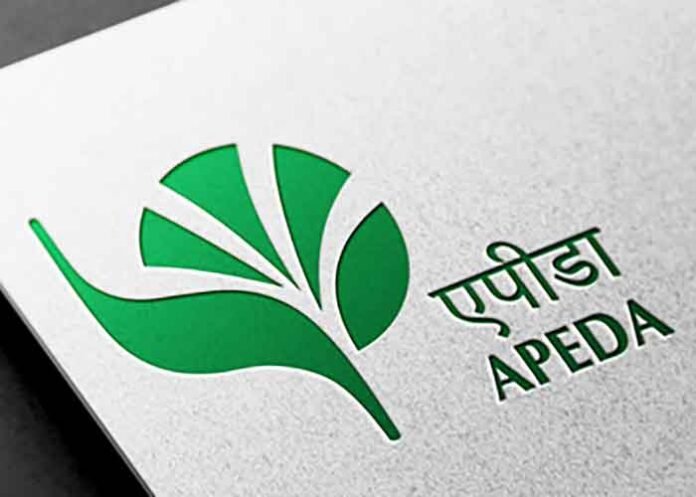 Agricultural and Processed Food Products Export Development Authority APEDA Sign Logo
