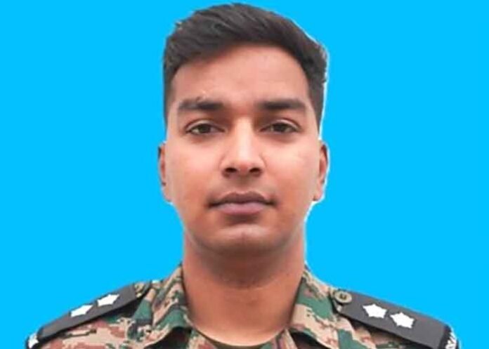 Army officer Lt Beereshwar Goswami