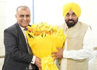 CM Mann Secures Major HPCL Investments in Punjab; Refinery, Biofuel and Biogas Projects to Boost Economy, Create Jobs CM Mann with HPCL Chairman Vikas Kaushal