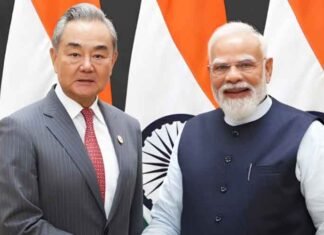 Chinese FM Wang Yi meets PM Modi