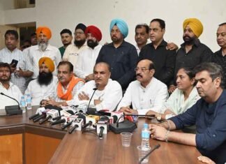 CM Mann, Kejriwal to Attend Hansraj Raghuvanshi’s Religious Event at Jalandhar as Devotees: Deepak Bali Deepak Bali meeting