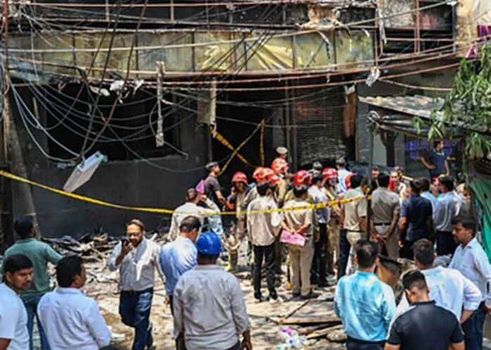 Delhi Malviya Nagar Fire
