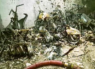 Delhi Tughlakabad building fire