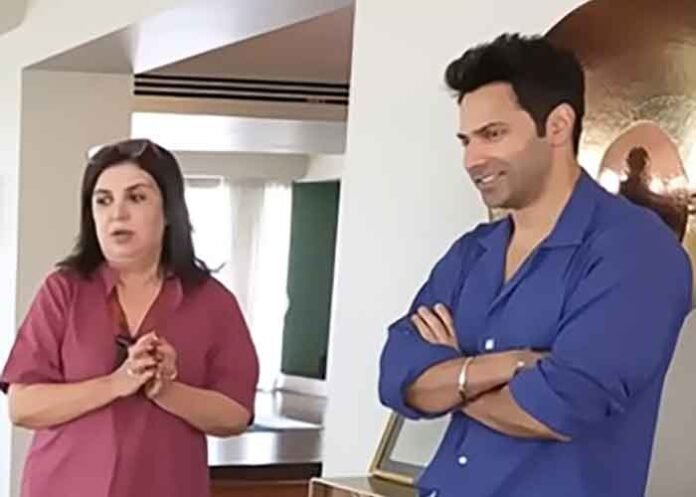 Farah Khan Varun Dhawan take a dig