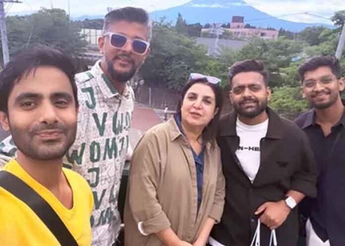 Farah Khan shares Japan travel moments with her team