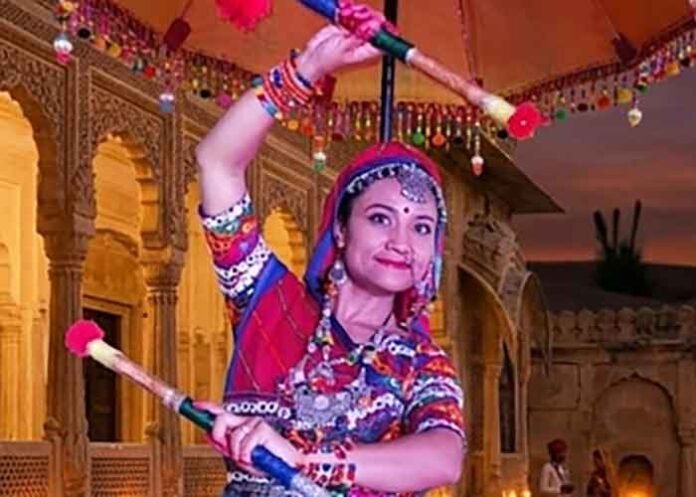 Gujarat garba exponent Twisha Vyas