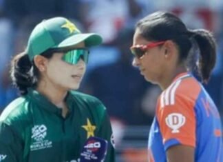 Women’s T20 WC: Harmanpreet Kaur, Fatima Sana skip handshake again during toss time