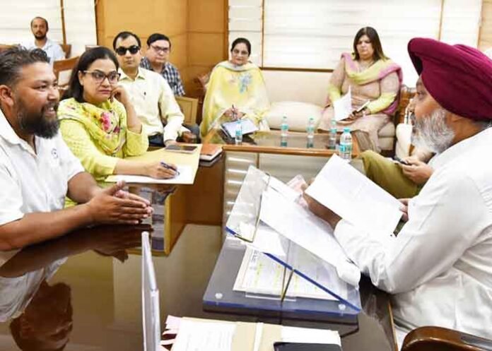 Harpal Cheema met employee unions