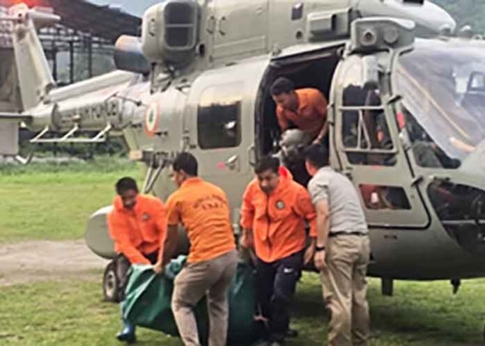 IAF airlifts NDRF team