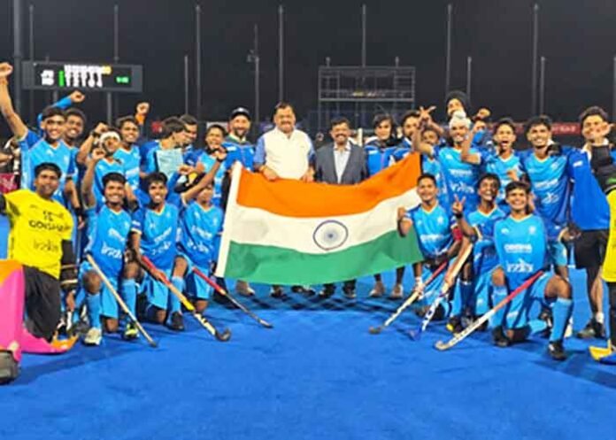 India U-18 mens hockey team wins Asia Cup 2026