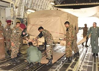 India sends two IAF planes with relief support