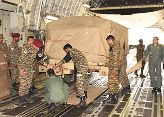 India sends two IAF planes with relief support