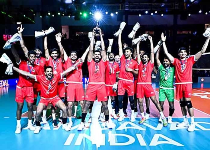 India win historic first AVC Mens Cup medal