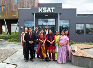 Norway: Indian MPs briefed on role of satellite technology in maritime security Indian parliamentary delegation visits Norway KSAT