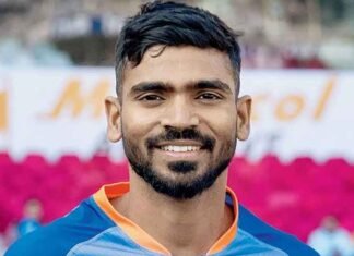KS Bharat Indian Cricketer
