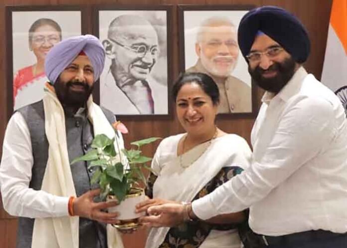 Kewal Dhillon Meets Delhi CM Rekha Gupta and Sirsa