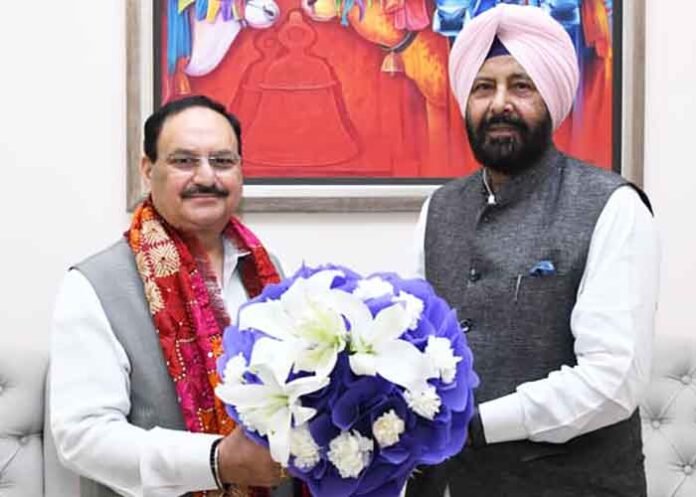 Kewal Dhillon Meets JP Nadda