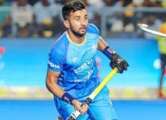 Manpreet Singh equals Dilip Tirkey’s Indian record of 412 international caps