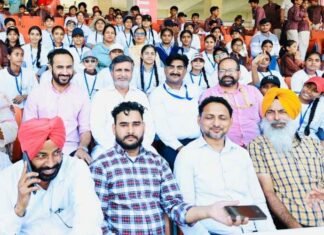 MP Meet Hayer’s Unique Initiative Enables 1100 Students of Government Schools To Enjoy India Afghanistan Test Match