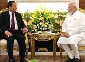 Myanmar assures its territory won’t be used against India’s security interests Myanmar President U Min Aung Hlaing meeting PM Modi