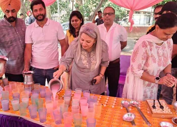 NHM Punjab and Punjab State AIDS Control Society organised a Chabeel