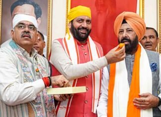 Nayab Saini Kewal Singh Dhillon Tarun Chugh