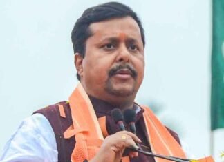 Nitin Nabin BJP Chief on mic